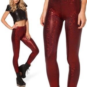 Blackmilk Shattered Ruby Leggings